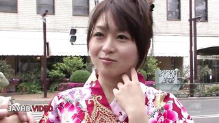 Nozomi Hazuki, the hot Japanese babe, gives blowjobs and gets creamed hard