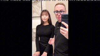 Max Felicia gets wild with a big-breasted Asian babe in POV action