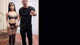 Max Felicia gets wild with a big-breasted Asian babe in POV action