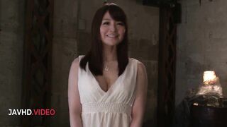 Saya's deep throat skills are put to the test in a passionate fuck session with a hung Japanese stud