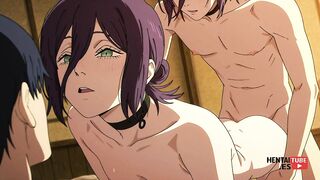 Anime & game cosplay compilation with Reze - Japanese Asian game porn