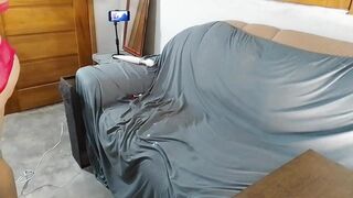 Watch this blonde Asian MILF with natural tits get destroyed by a huge black monster cock - 14 image