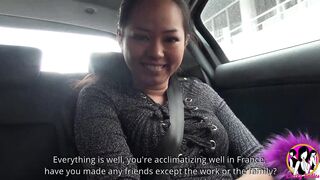 Jureka, the sexy Asian slut, is insatiable for hard sex