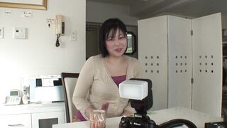 Asian mom in fishnet lingerie gets her tight ass drilled hard and deep