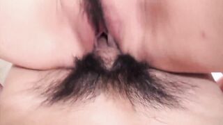 Watch this Asian hottie moan in pleasure while getting her pussy pounded