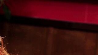 Watch this hot babe get her tight ass drilled by a BBC while wearing high heels and giving a handjob in a 1-on-1 orgy