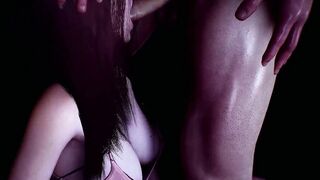 Watch this curvy babe with a gorgeous mouth take a deep throat and rough sex pounding like a pro!