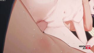 Reeze in a wild orgy with Japanese Asian cosplay babes - uncensored Japanese anime game porn