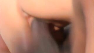 Rough BBC pounding from a hot Asian babe and her BBC lover