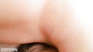 Hot Japanese MILF in Tokyo City needs a wet pussy creampie after a wild interview