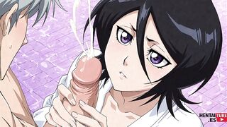 Kuchiki Rukia, Anime, Japanese, and Game cosplay action in Bleach Hentai collection - uncensored anime & game action!