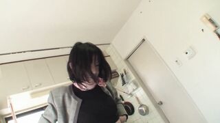 Watch this Asian MILF get wild with a big cock in her mouth and throat