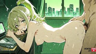 Rina from Asian JAPAN gets wild in her Apartment with uncensored hentai action - 7 image