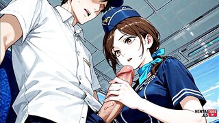 Sheila Flight Attendant gets her cosplay skills on display in uncensored Japanese Asian anime game