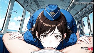 Sheila Flight Attendant gets her cosplay skills on display in uncensored Japanese Asian anime game - 8 image