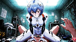 Rei Ayanami's hentai collection: anime, game, and more!