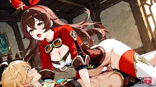 Watch anime cosplay babe AetherPic collection cosplay babe Amber in Genshin Impact hentai - uncensored Japanese anime