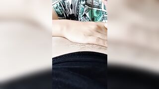 Watch this stunning Asian babe in latex & lingerie dominate and massage her man - 15 image