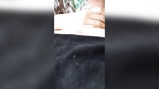 Watch this stunning Asian babe in latex & lingerie dominate and massage her man