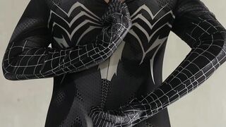 Watch as this Asian slut in lingerie goes wild with her massive tits and ass in a cosplay masturbation show