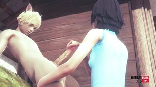 Japanese Asian Anime Cartoon Game Porn Video: Himawari's Amazing Sex with Uncensored Sex