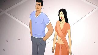 Desi Bhabhi Ki Chudai (Hindi Sex Audio) - Sexy Stepmom gets Fucked by horny Stepson - Animated Cartoon Porn - Hindi - 2 image