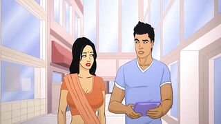 Desi Bhabhi Ki Chudai (Hindi Sex Audio) - Sexy Stepmom gets Fucked by horny Stepson - Animated Cartoon Porn - Hindi - 3 image