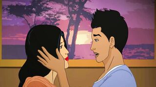 Desi Bhabhi Ki Chudai (Hindi Sex Audio) - Sexy Stepmom gets Fucked by horny Stepson - Animated Cartoon Porn - Hindi - 5 image