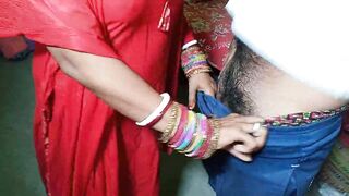 Ever best cute bhabhi XXX sex during house rent agreement with landlord - 5 image