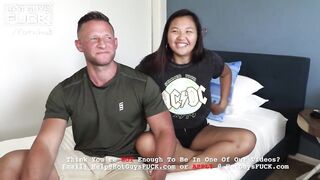 Ripped DILF Heath Hooks Up With A Thick Asian Teen For His First Porn! - 4 image