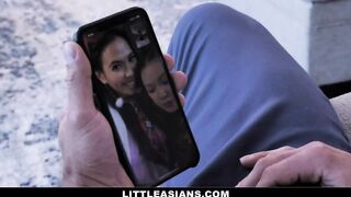 Petite Asian Teens Threesome With Professor - 6 image