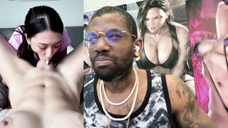 Petite Asian Teen Gives Herself a Hand and Cums Hard in Her First DP Experience - 7 image