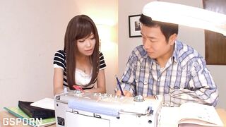 Watch this hot uncensored Japanese babe suck and fuck until she's dripping with cum