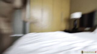 Sexy Asian cutie gets drilled doggystyle in POV action