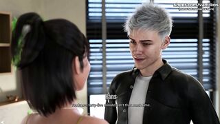 Julia, the 18yo Asian girlfriend, gets her tight pussy pounded & creampied in a fresh women game with anime and 3D animation - 1 image