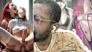 Watch this stunning big-breasted Asian MILF cum hard while riding a tight teen's hard cock in anime style - 11 image