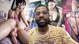 Watch this stunning big-breasted Asian MILF cum hard while riding a tight teen's hard cock in anime style - 9 image