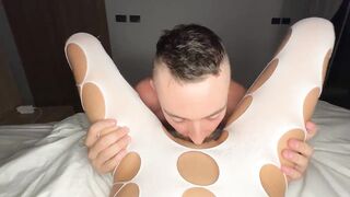 Slender Asian beauty moans while getting a hot massage and getting pounded hard in POV - 3 image