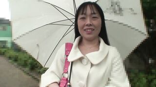 Fumiko Manaka, a hot Asian MILF, fucks her man's brains out in a wild fuck session