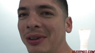 Soolin Kelter gets her tight pussy stretched by Alex's monster cock - 4 image