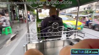 Thai MILF with tattoos gets picked up and slammed hard in homemade tape - 10 image