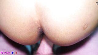 Asian MILF whore gets her pussy pounded hard in a cum-covered compilation - 7 image