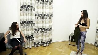 Shrima Malati gets a steamy casting with Alina Henessy in a long, hot lesbian fuck - 5 image