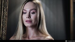 Watch Sexy Gothic dominate and face-sitting her submissive Asian vampire in this mind-blowing lesbian domination session - 1 image