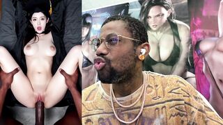 Petite Japanese slut with tight body gets a hardcore facial and deepthroats a big cock