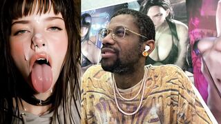 Petite Japanese slut with tight body gets a hardcore facial and deepthroats a big cock - 4 image