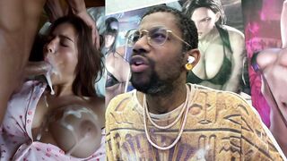 Petite Japanese slut with tight body gets a hardcore facial and deepthroats a big cock - 7 image