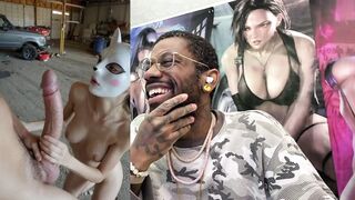 Japanese beauty with a mask teases a hard cock before getting her tight pussy pounded and cum covered - 2 image