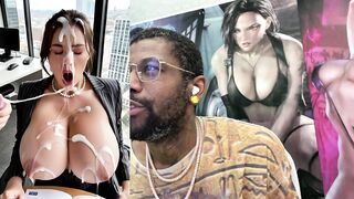 Sexy Asian Baddie gets her massive tits and tight pussy cum covered in multiple cumshots