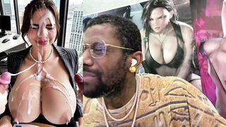 Sexy Asian Baddie gets her massive tits and tight pussy cum covered in multiple cumshots - 13 image